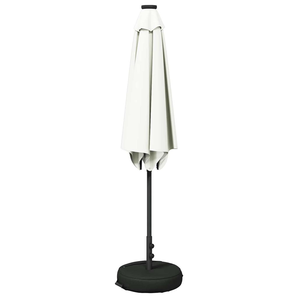 Garden Parasol with LED Lights and Base 300 X 300 Cm