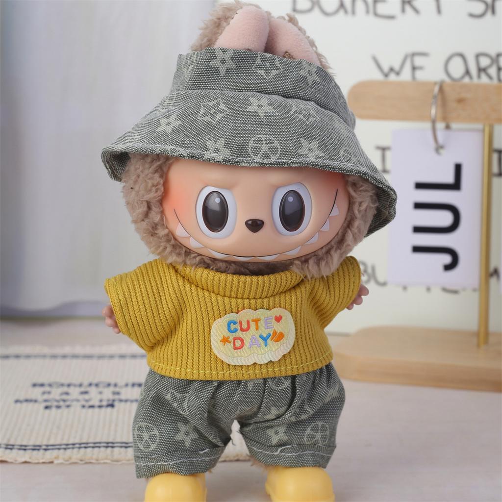 Labubu Baby Clothing Is Compatible with First, Second, and Third Generation 17cm Labubu Dolls