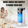 Portable Air Conditioners Desktop Evaporative USB Air Cooler Fan USB Quiet Room Cooling Adjustable Speeds Evaporative Personal