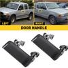 Left&Right Door Handle Set For 2001-2011 Ford Smooth Ranger Black Front Outer 2x