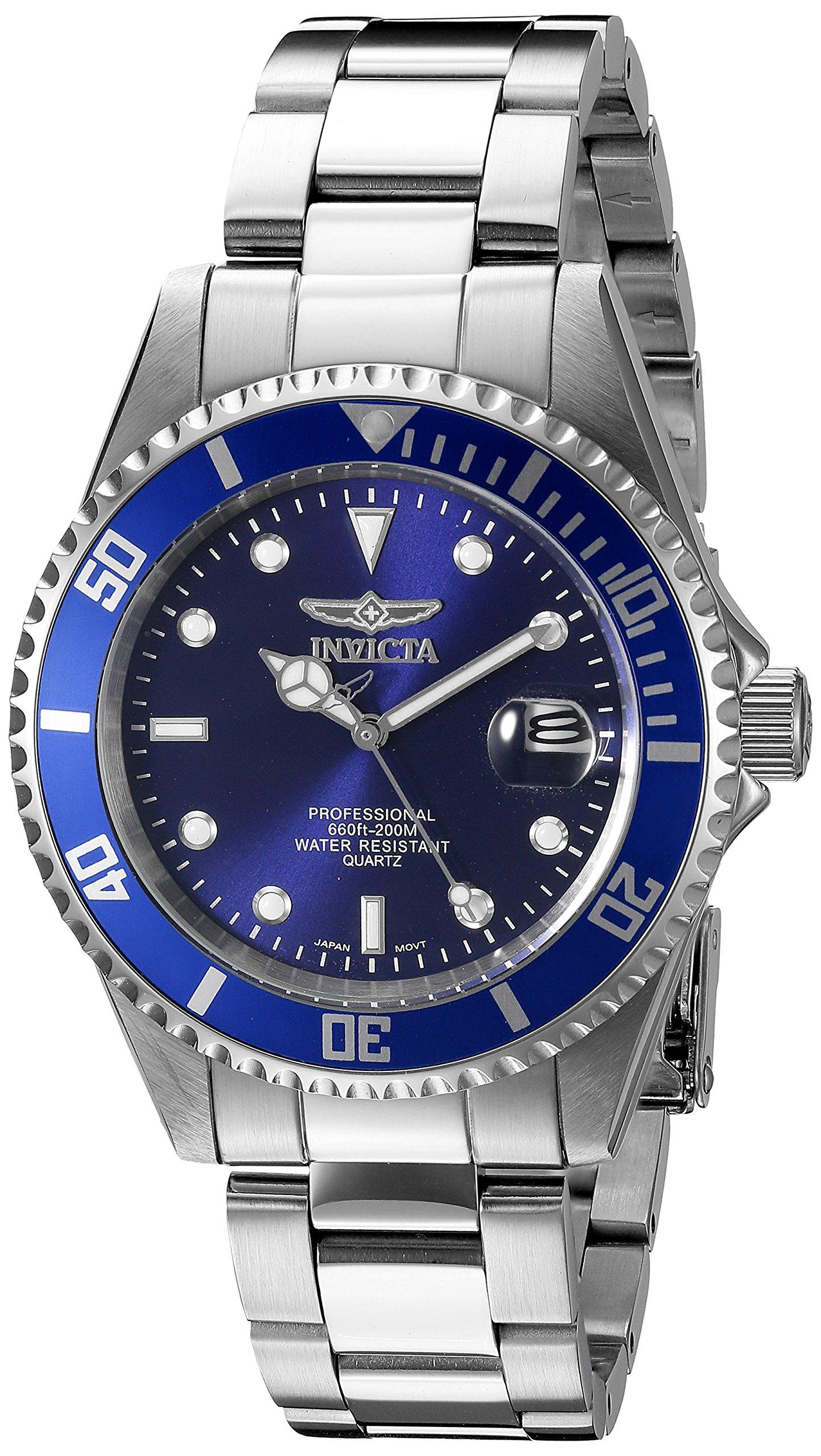 

Invicta 9204OB Pro Diver Аналоговый дисплей Кварцевые Серебристые Часы Мужские [Б/у]