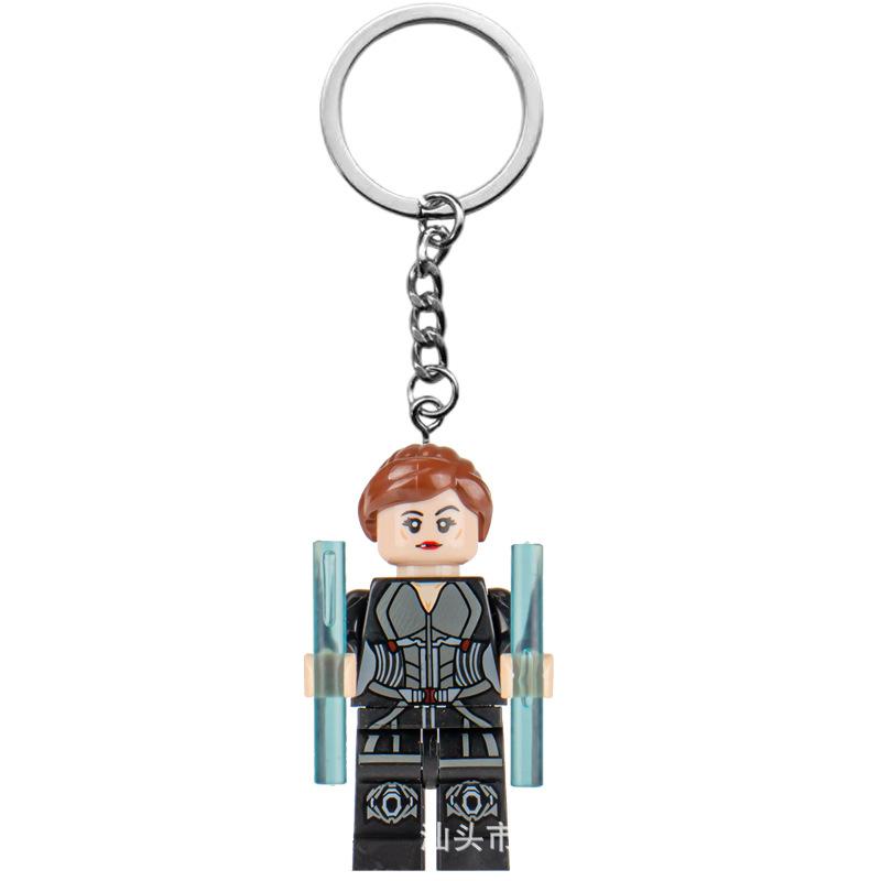Doll Building Block Keychain Toy Keychain Pendant