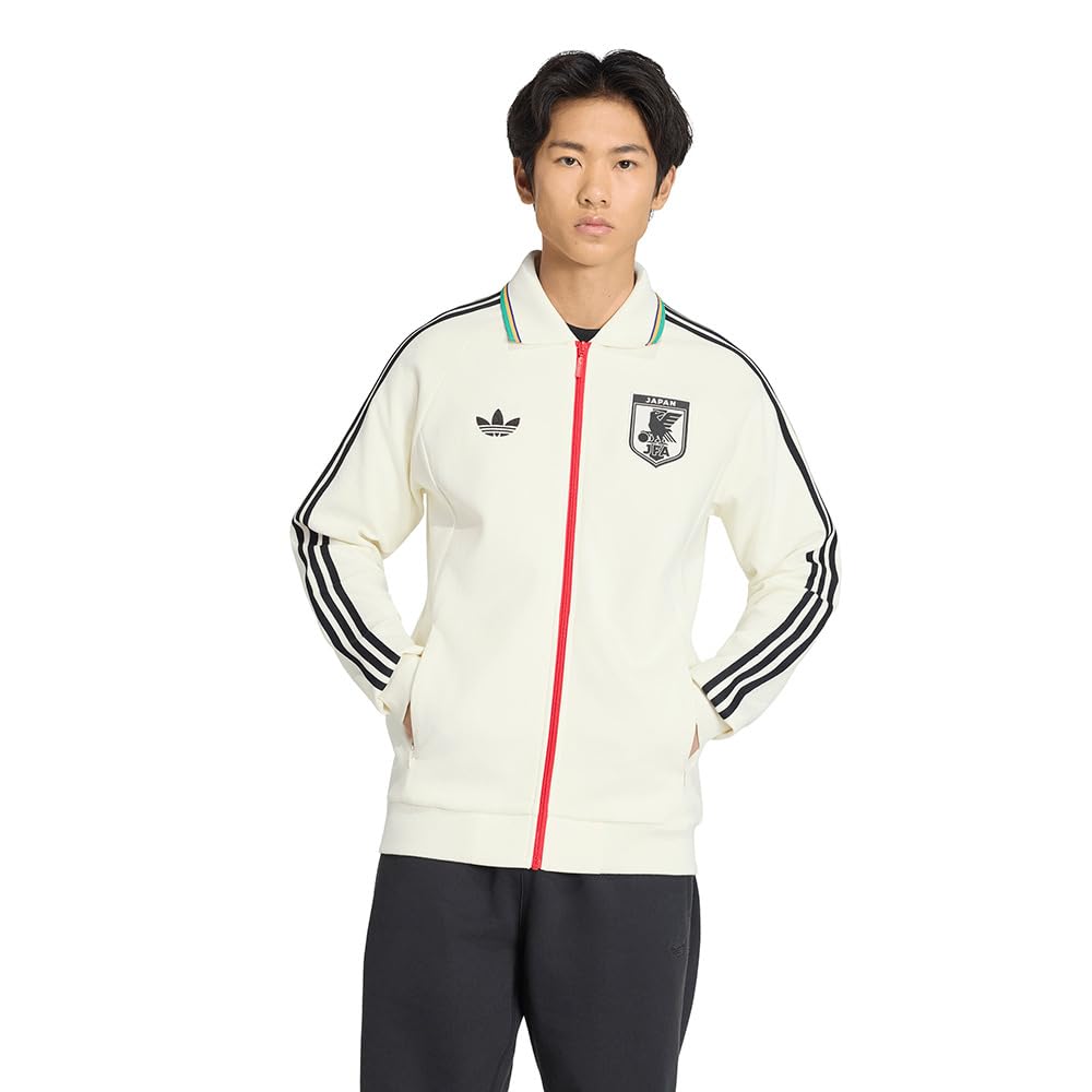 Soccer Jersey Adidas Japan National Soccer Team 2026 Away Anthem Jacket [Adidas] Top, KS082, Men s, Off-White (KA1514)