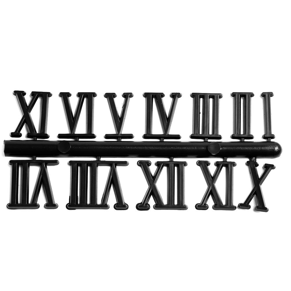 DIY Clock Numbers Roman Numerals Quartz Needle Wall Clocks Replacement Parts