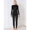 CHARMLEAKS Dámské termoprádlo Long Johns Winter Warm Base Layer Set Horní a spodní díl pro chladné počasí