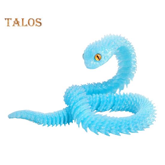 Ornament șarpe imprimat 3D 30cm/40cm/60cm cu articulații mobile, figurine șarpe pentru noptieră, jucărie pentru farsă, decor pentru birou