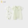 TONGTAI Baby Short Sleeve Cotton Summer Romper