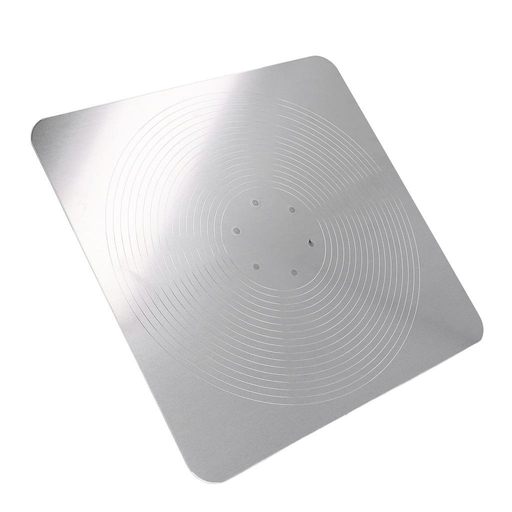 Drywall Hawk Aluminum Alloy Mortar Board Plaster Tool Masonry Cement Lightweight Plastering with Handle 330mm