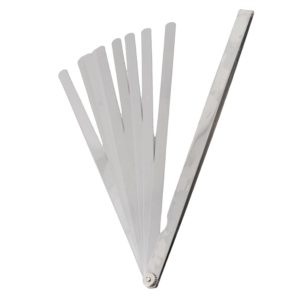 300mm Měrka vůle 17 listů Metrická 0,02-1mm Tloušťka Nerezová ocel Měřicí nástroj Měrka vůle Měrka mezer Měrka mezer