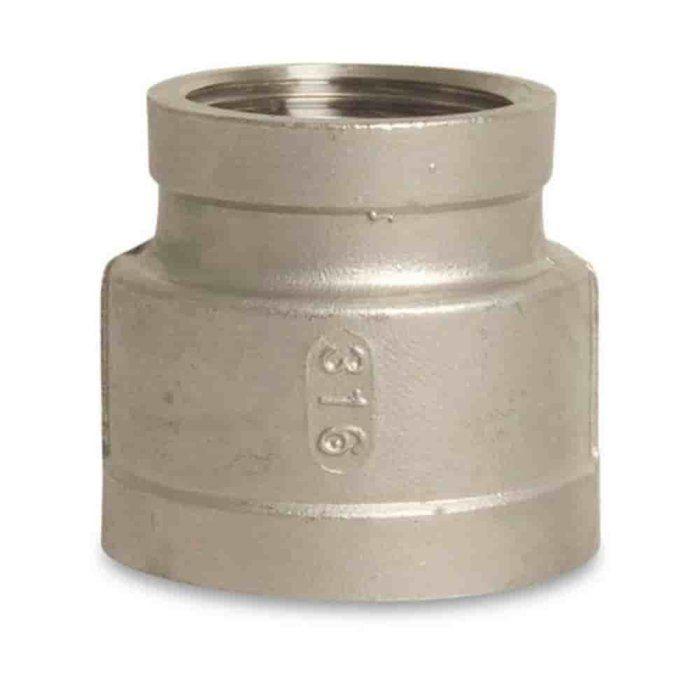 Manchon de réduction en acier inoxydable 3/4" x 1/2"