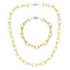 New Set Bracelet Collarbone Chain Retro Small Waist Bamboo Pearl Type Niche Versatile Batch