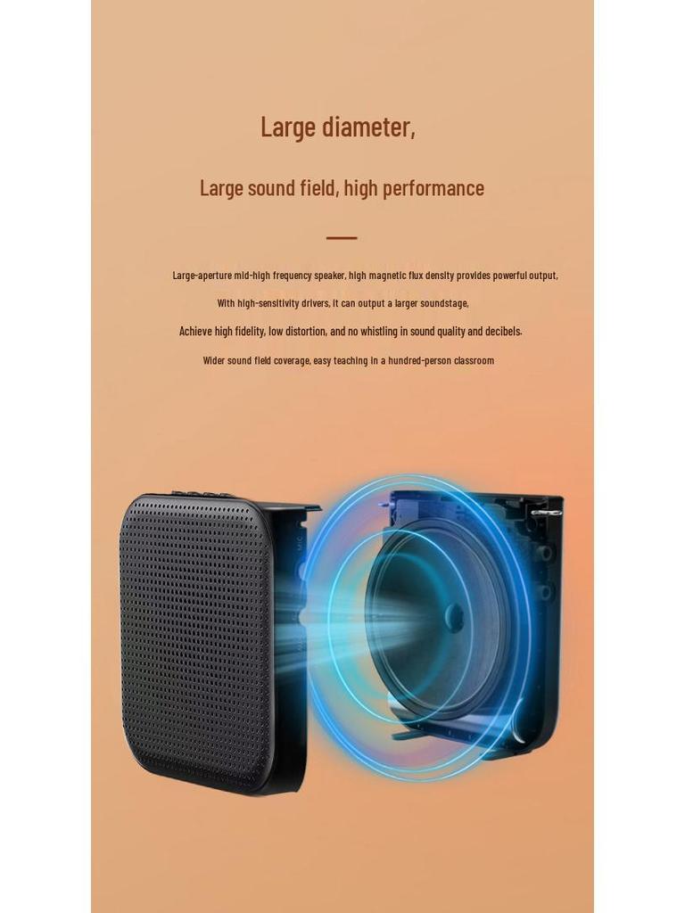 Portable Amplifier Speaker for Street Vendor & Classroom