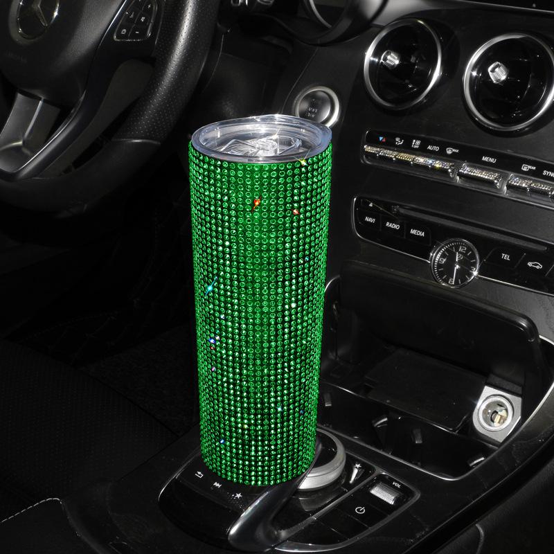 Southeast Asia Portable 20oz Stainless Steel Diamond Water Cup