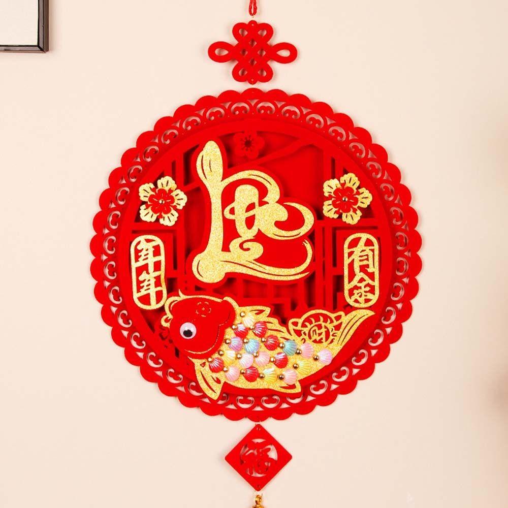 Traditional Fu Character Pendants Blessing Chinese New Year Couplet  Celebration