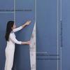 Peel And Stick Wall Panels 5mm Self Adhesive Foam Wallpaper Waterproof Anti-collision Heat Insulation Upholstered For Interior Wall Decor Bedroom