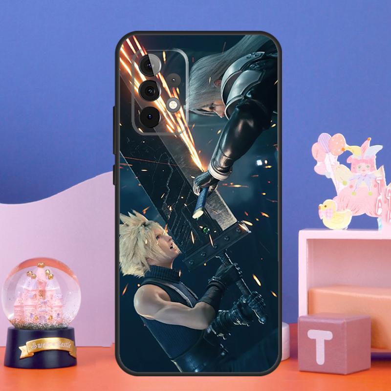 Final Fantasy VII Case For Samsung Galaxy A14 A24 A34 A54 A15 A25 A12 A22 A32 A52 A51 A71 A13 A33 A53 Cover