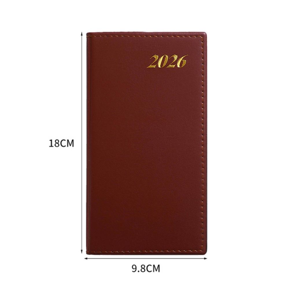 A6 2026 Kalendarz Lista rzeczy do zrobienia Dzienny Tygodniowy Planer Wysokiej Jakości Notatniki na Spotkania Studenci