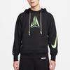 Nike Mikina s kapucí s potiskem, dlouhý rukáv, pánské topy, černá FN2988-010