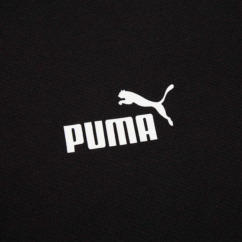 Puma Power Colorblock Full-Zip Hoodie Men Hoodies Black 676668-01