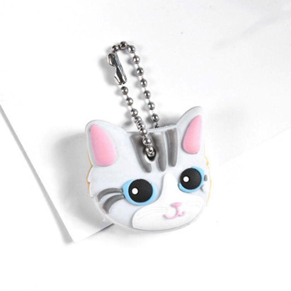 PVC Key Protective Case Animals Shape Key Pendant Coat Lovely Key Dust Cover  Keys