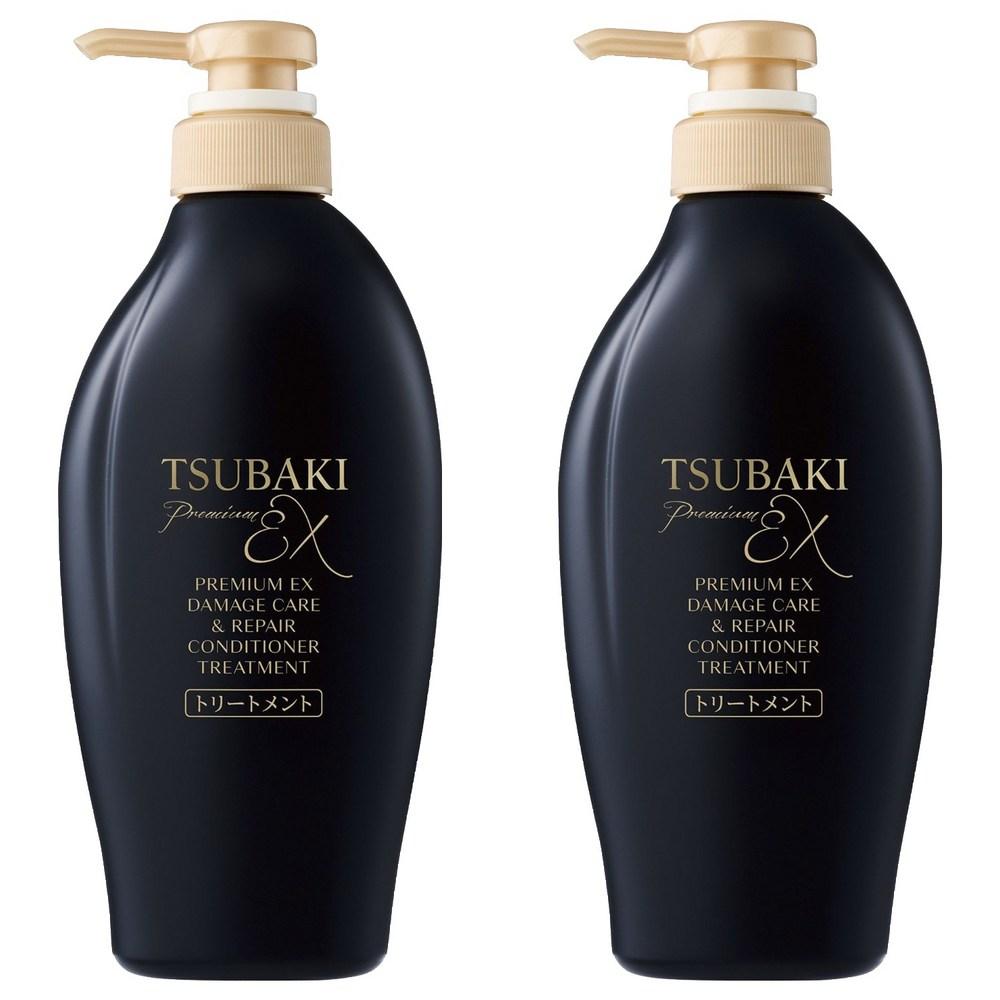 Tsubaki Premium EX Damage Care & Repair Conditioner Treatment 450ml 2 Stück