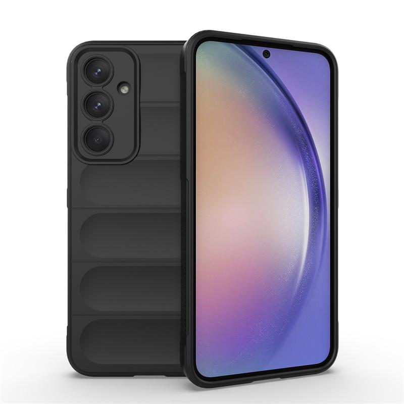 Für Samsung A55 Hülle Abdeckung Samsung Galaxy A55 A 55 5G Capas Stoßfest Objektivschützende Stoßstange Neu Weiche TPU Fundas Samsung A55