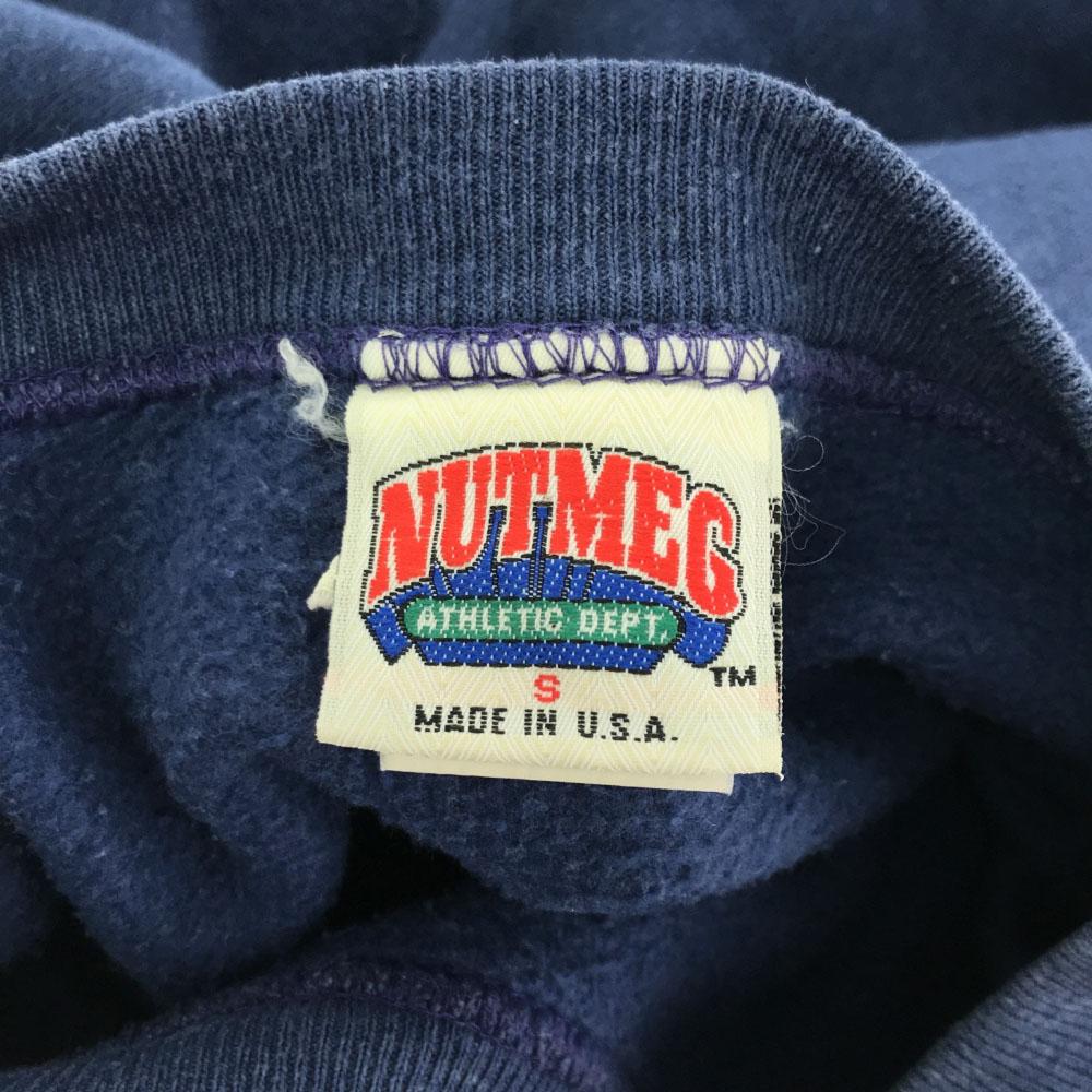 NUTMEG 90s Made In USA Long Sleeve Trainer Men's Used