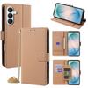 Etui Portfelowe do Galaxy S26+ - Skóra/PU, Brązowe, Z Paskiem na Szyję