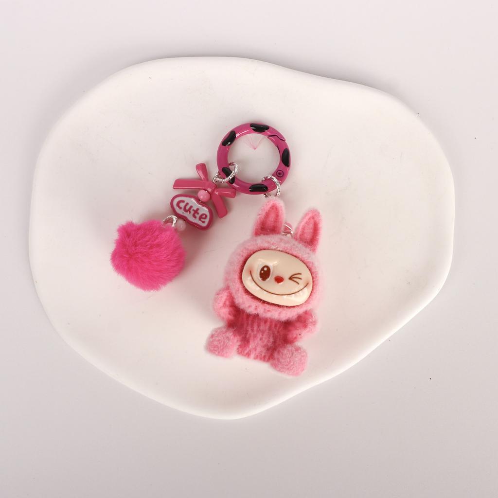 1 Piece of Fabric Hanger Toy Keychain Plush Toy Children's Festival Gift Plush Toy Blind Box Gift