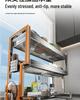 Stainless Steel Kitchen Sink Rack for Dish and Bowl Storage