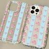 Full screen small floral application iPhone17 airbag mobile phone case 16pro couple 14 Apple anti-drop 13/15 factory