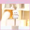 Panda Plush Toy With Magnetic Attach Keychain For Girls Cute Stuffed Animal Gift
