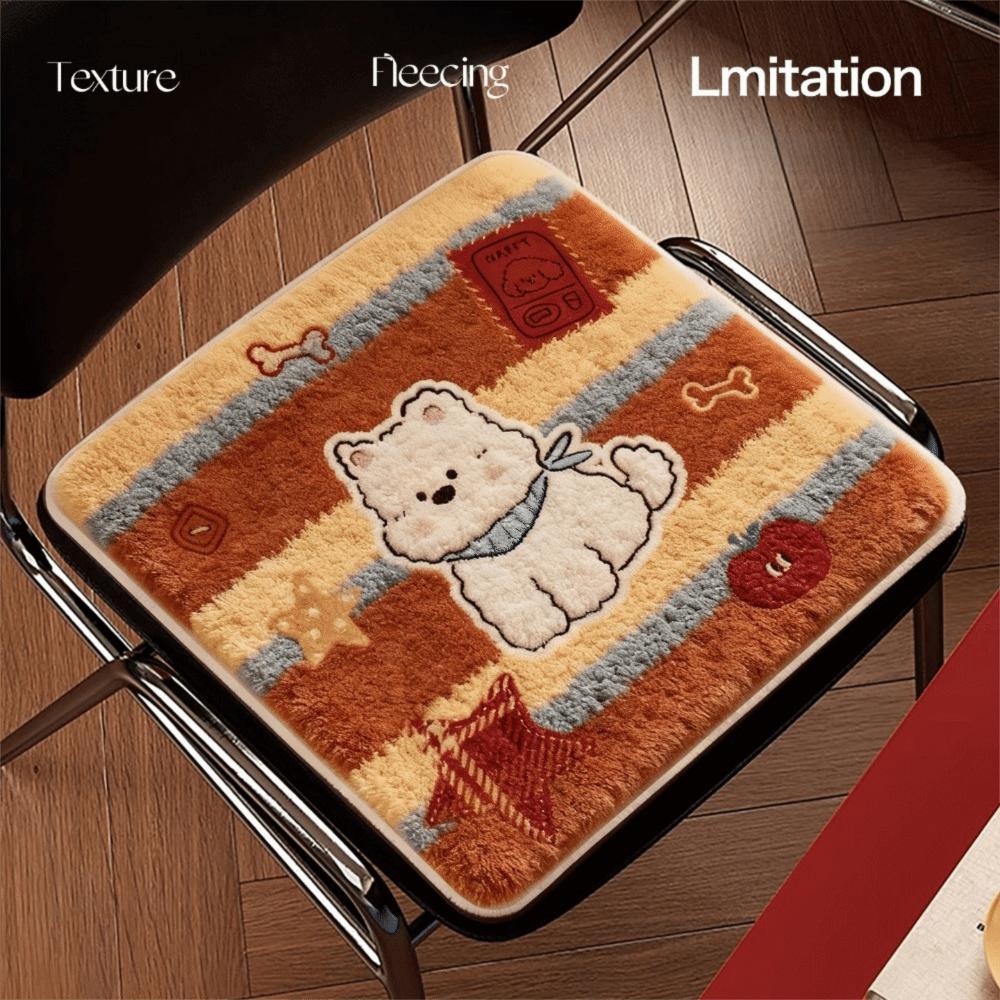 40x40cm Dining Chair Pad Anti-slip Kitchen Chair Pad Cute Seat Cushion  Dining Chair