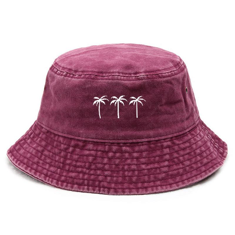 Customize Cotton Washed Bucket Hat Vintage Fishing Hat for Men Women Sun Protection Outdoor Beach Vacation Cap  Outdoor Sun Hat