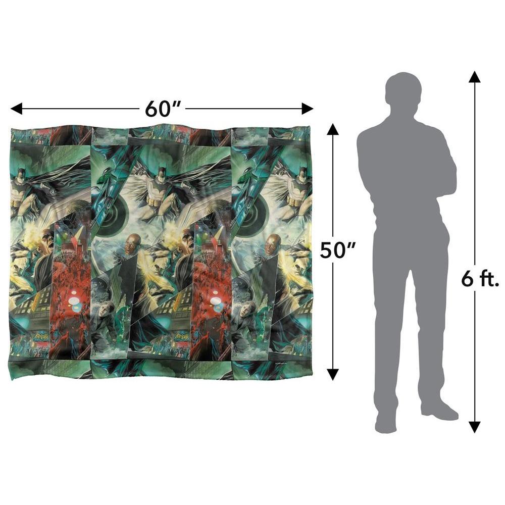 Batman Comic Collage Blanket