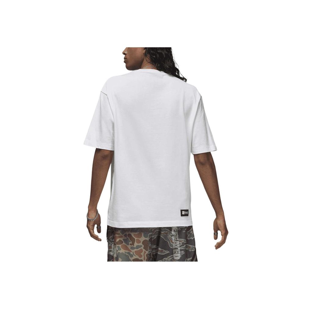 Jordan X Undefeated Undefeated X Jordan Capsule Print Crewneck T-Shirt V3 Men Tops White DX6030-100