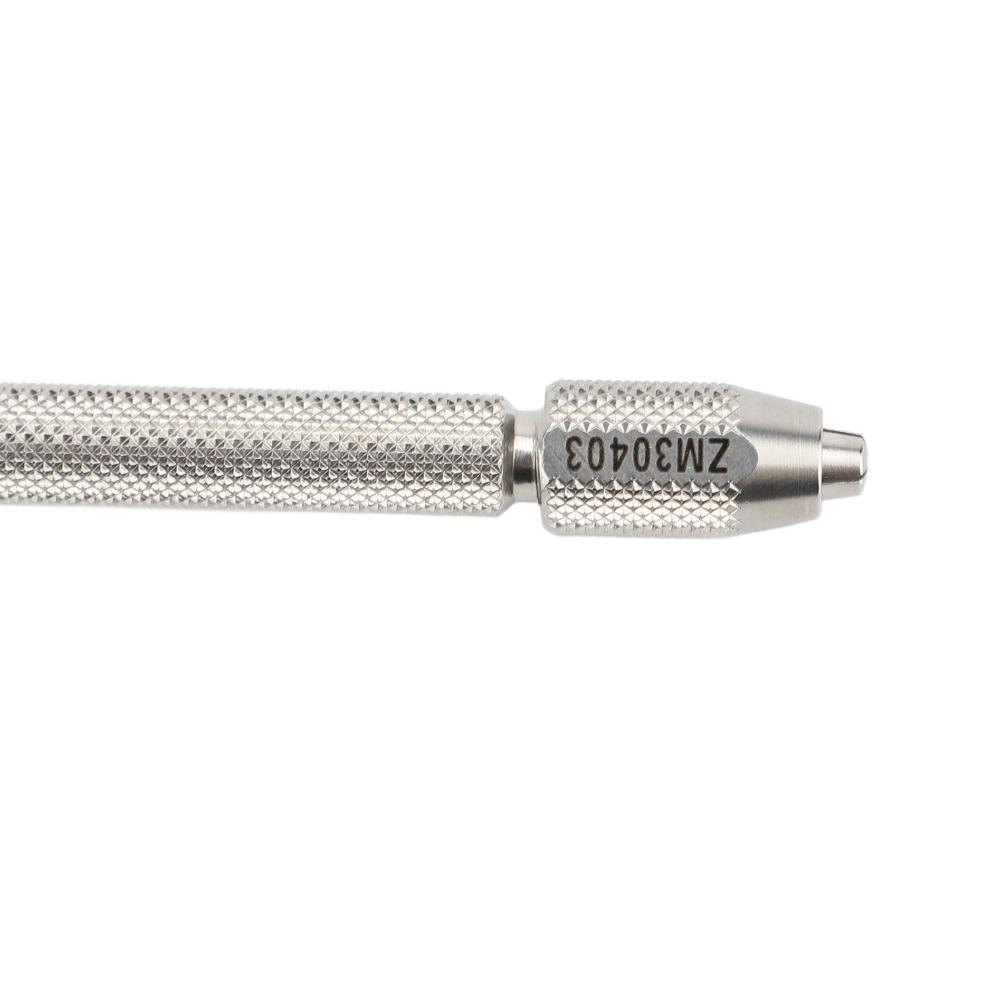 Silver Dual Head Chrome Steel Watch Winding Chuck  Watch Internal Component Maintenance
