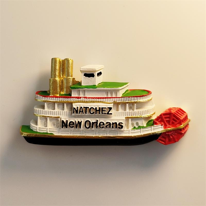 America New York Statue of Liberty 3D Stereoscopic Tourism Souvenirs Metal Decoration home Refrigerator magnets