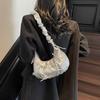 Cute Bow Tie Design Underarm Bags for Women Y2K Korean Fashion Handbags and Purses Pu Leather Shoulder Bag Designer Bag CLE