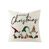 Christmas Pillow Case Polyester Red and Green Plaid Print Pillow Nordic Home Living Room Sofa Cushion