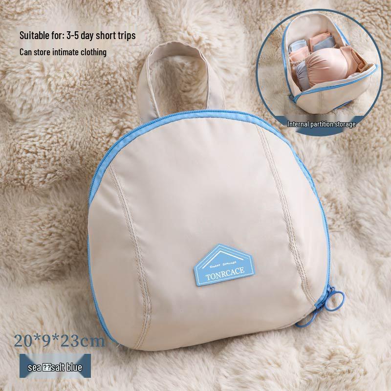 3-in-1 Portable Lingerie Organizer & Travel Storage Bag for Panties, Socks & Underwear