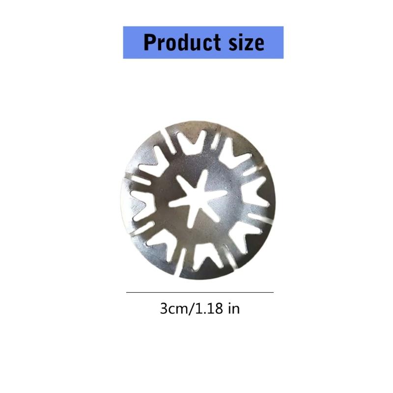 Pack of 10 30mm Car Hood Thermal Insulation Retainers Temperature Resistant Clips Trunk Insulation Fasteners for Vehicle 