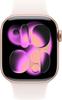 Apple Watch Series 11 GPS 42mm Aluminium Rose Gold Sport Band Light Blush S/M