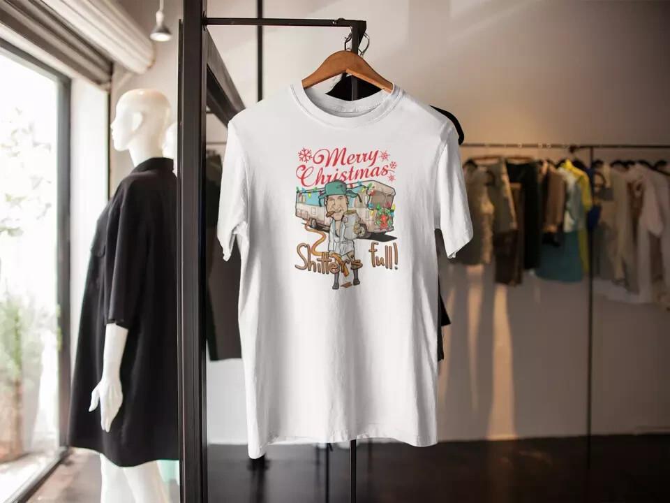 

MERRY CHRISTMAS SHITTERS FULL T SHIRT GRISWOLD VACATION FUNNY GIFT XMAS Unisex T-Shirt XXL