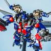 New  Blokees Transformers 3 One Classic Class Optimus Prime Megatron Aerial Sentinel Prime Assembled Movable Model Gifts Toys