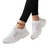 2025 New Four-season Mesh Breathable and Lightweight Casual Sports Shoes Thick-soled Laces Heightened Breathable Large-size Women