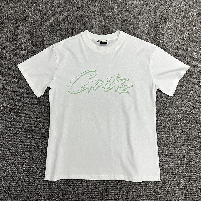Corteiz Alcatraz Series T-shirts for Men and Women, Short-sleeve Short Sleeve with Lettered Logo Print Crew Neck Loose Casual T-shirt