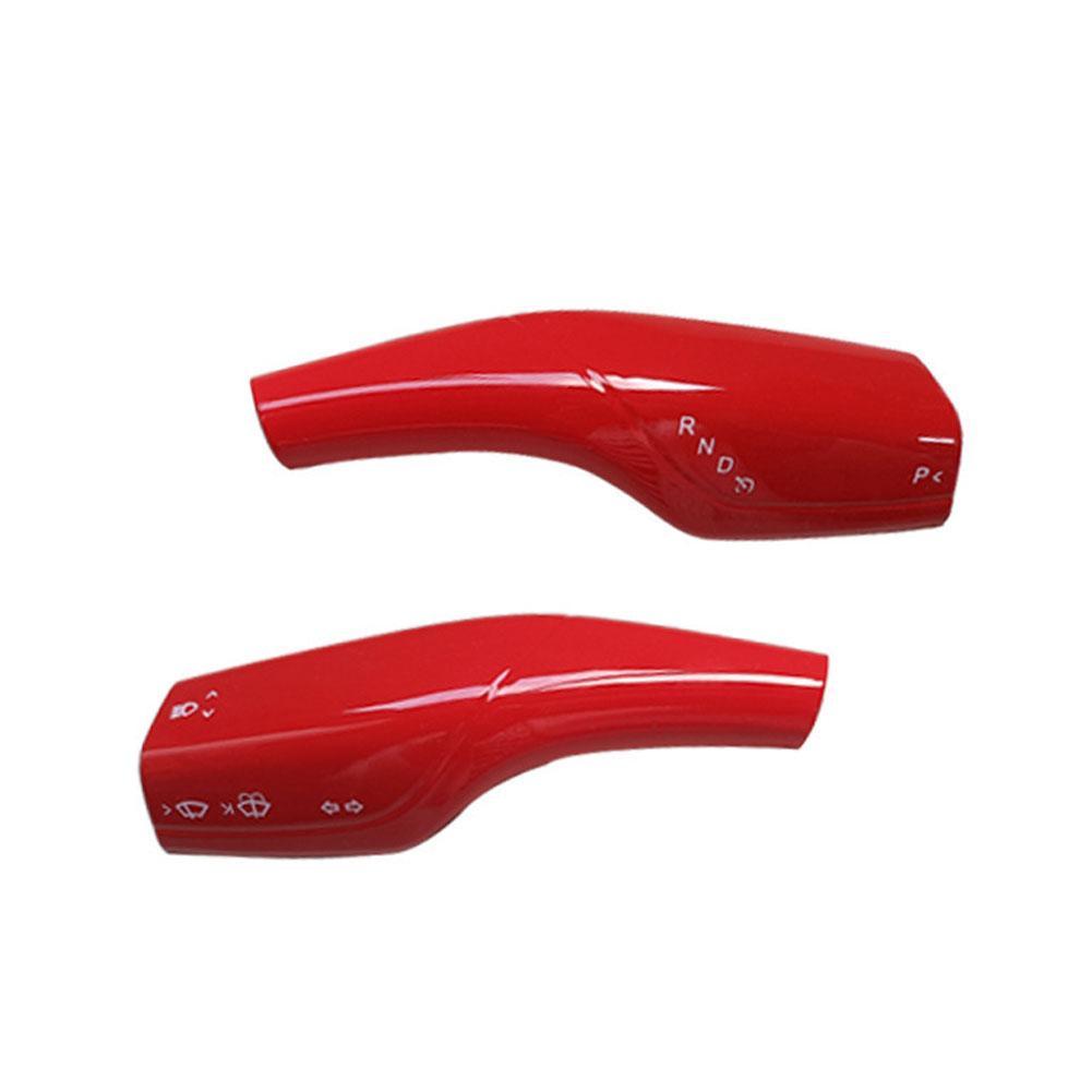 For Tesla Model Y 2025 2025 Full Package Trim Cover Of Carbon Fiber Matte Finish On Wiper Lever For Tesla Car Accessorie