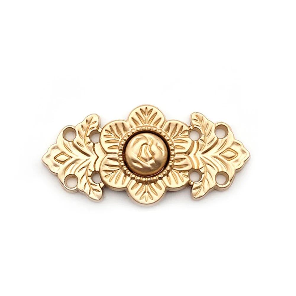 Flowers/cats Pants Tighten Waist Brooches Buckle Pins Waist Clip Adjustable Snap Detachable Button for Jeans Dress