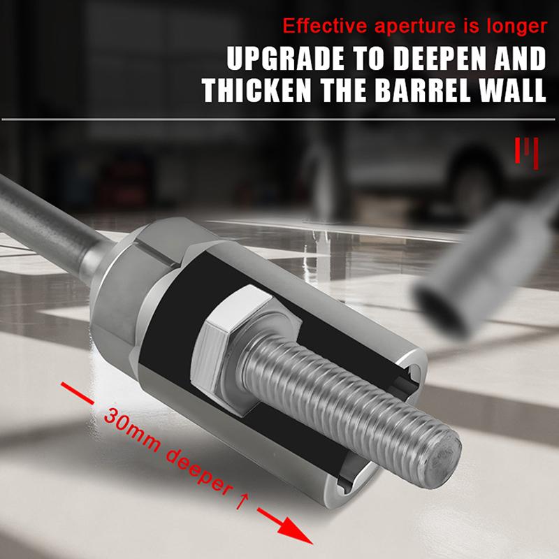 5.5-17Mm Long Shank Electric Drill Socket Head Bolt Nut Screwdriver Bit Impact Drill Bit Adapter Socket Wrench Extension Rod